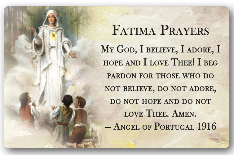Fatima Prayers Catholic ID