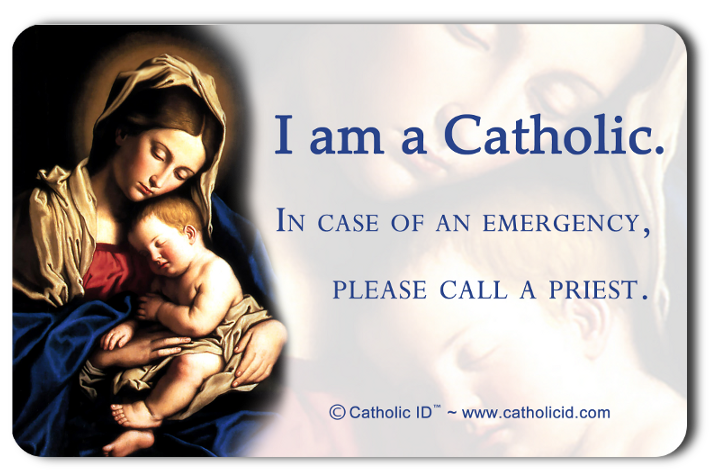 Catholic ID Card (English)