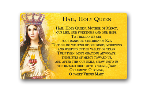 Wholesale Hail, Holy Queen Prayer (Salve Regina)