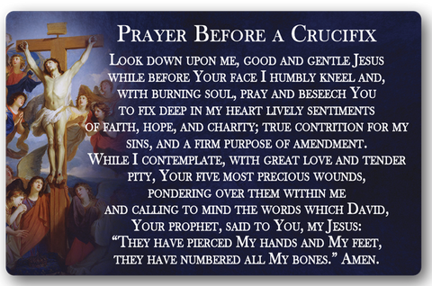 Prayer Before a Crucifix