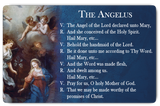 Angelus Prayer Card